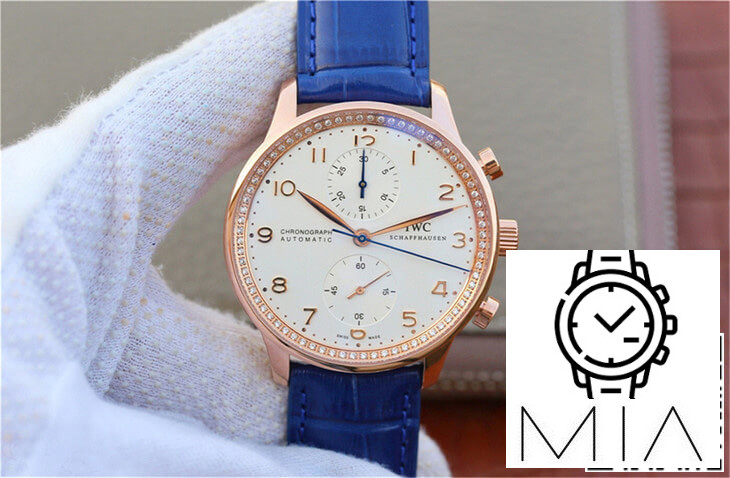 IWC Portuguese ZF Factory Diamond-Set Bezel