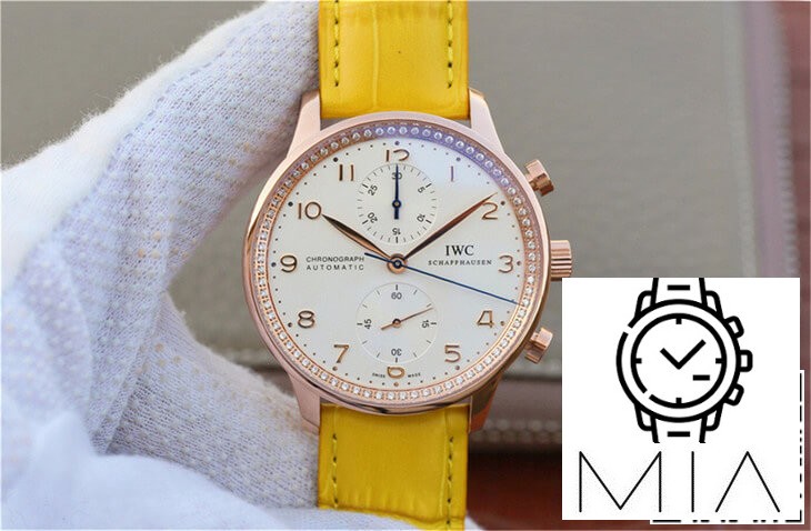 IWC Portuguese ZF Factory Diamond-Set Bezel