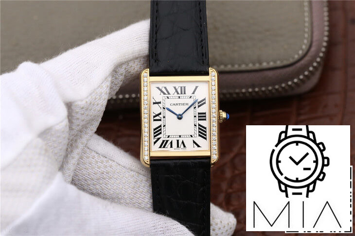Cartier Tank Ladies K11 Factory Diamond-Set Bezel
