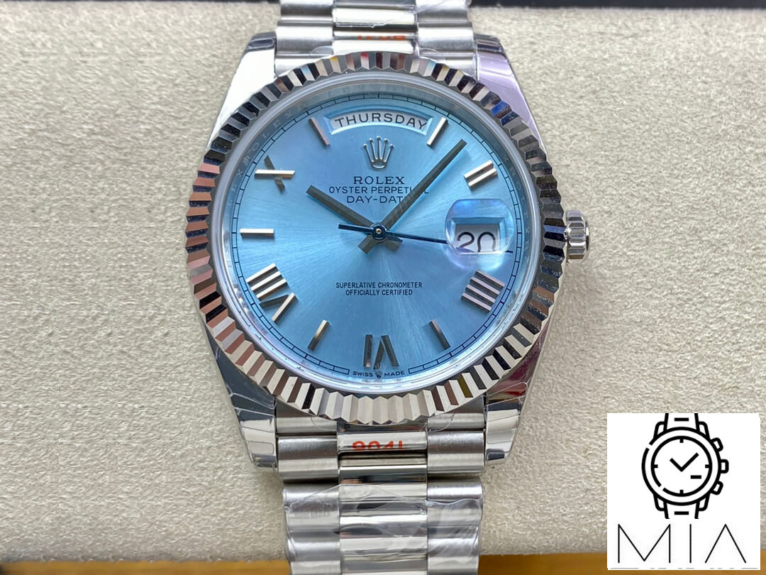 Rolex Day Date M228236-0012 EW Factory Sky Blue Dial