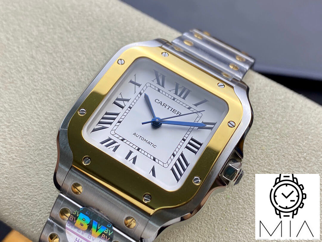 Cartier De Santos W2SA0016 35MM BV Factory White Dial