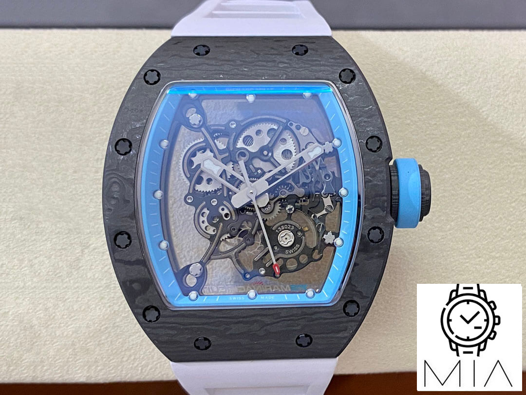 Richard Mille RM-055 BBR Factory Carbon Fiber Bezel