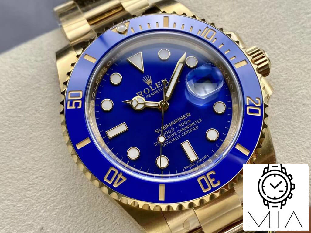 Rolex Submariner M116618LB-0003 Clean Factory Gold Strap