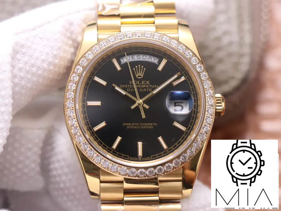 Rolex Day Date 40MM EW Factory Gold Strap