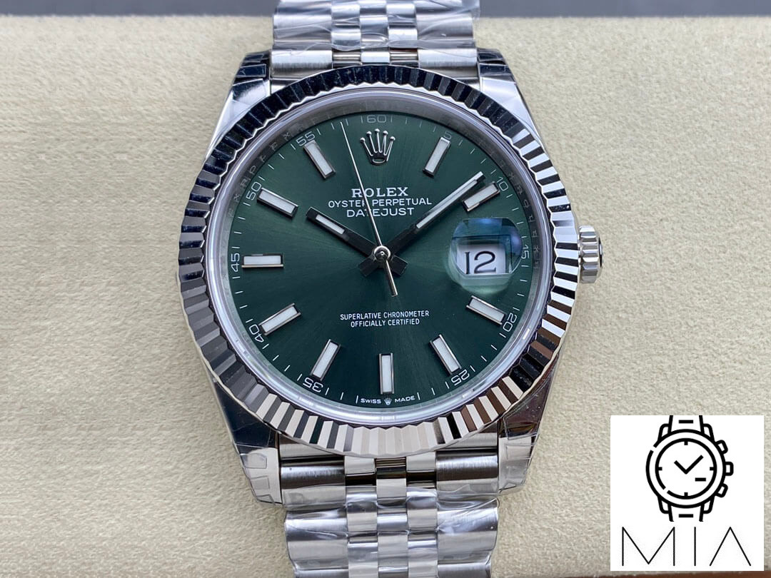 Rolex Datejust M126334-0027 VS Factory Green Dial