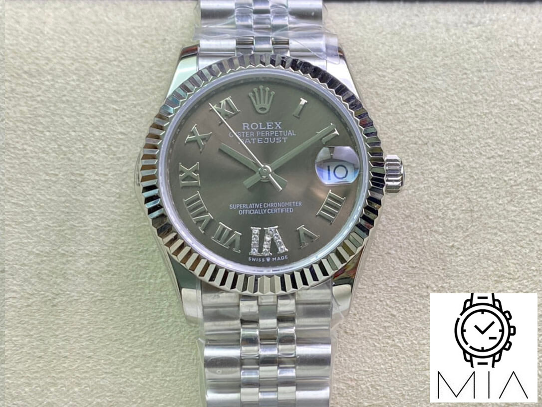 Rolex Datejust M278274-0028 31MM EW Factory Gray Stainless Steel