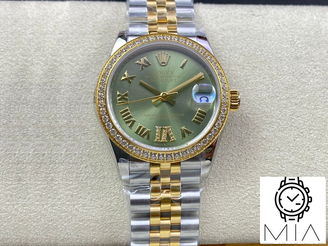 Rolex Datejust M278383RBR-0016 31MM EW Factory Dark Green Dial