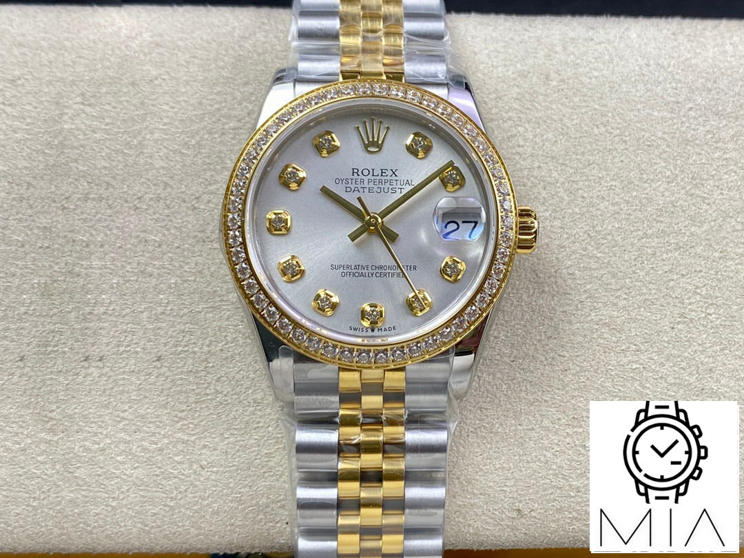 Rolex Datejust M278383RBR-0020 31MM EW Factory Diamond Bezel