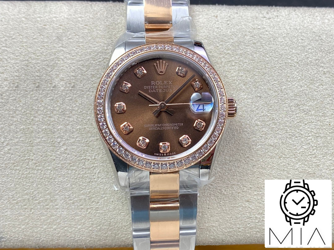 Rolex Datejust M278381RBR-0027 31MM EW Factory Brown Diamond Dial