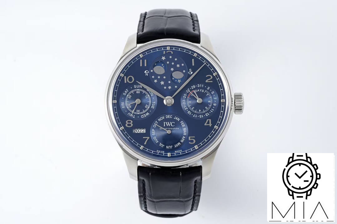 IWC Portuguese Perpetual Calendar IW503401 APS Factory Leather Strap
