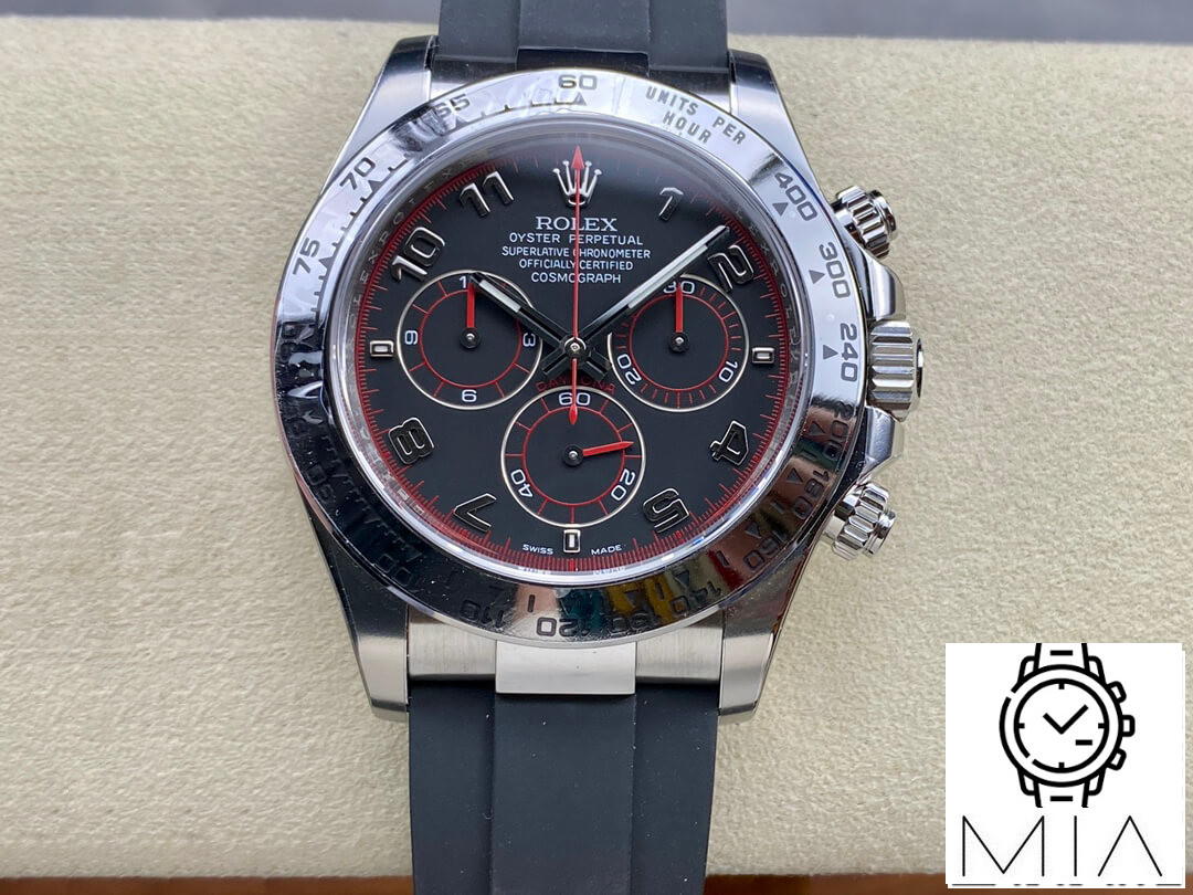 Rolex Cosmograph Daytona 116509 Clean Factory Rubber Strap