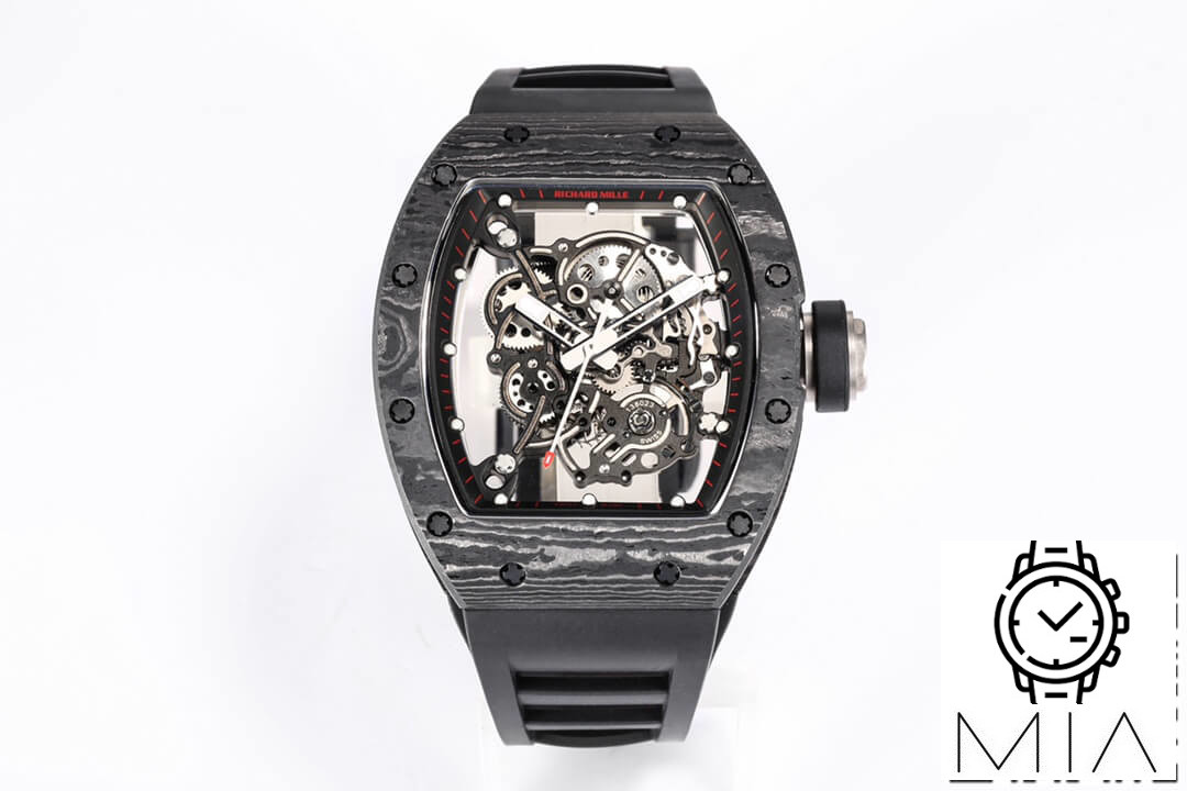 Richard Mille RM055 NTPT BBR Factory Black Carbon Fiber Case