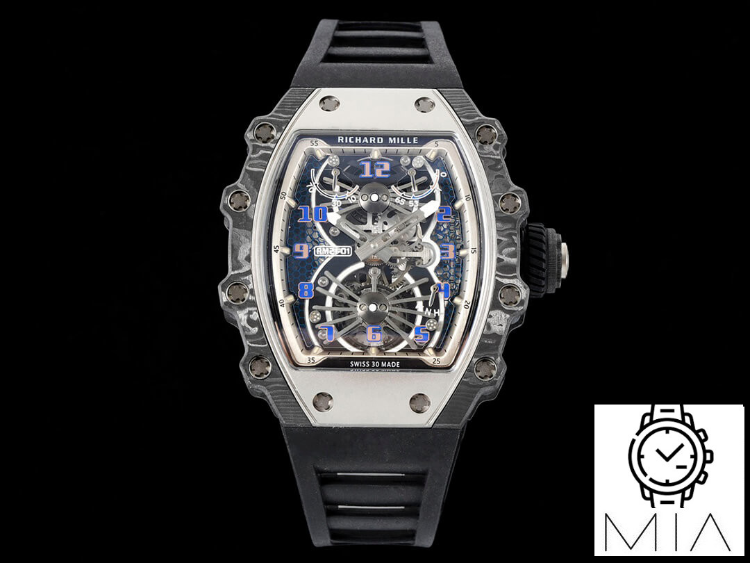 Richard Mille RM21-01 RM Factory Skeleton Dial Black Strap