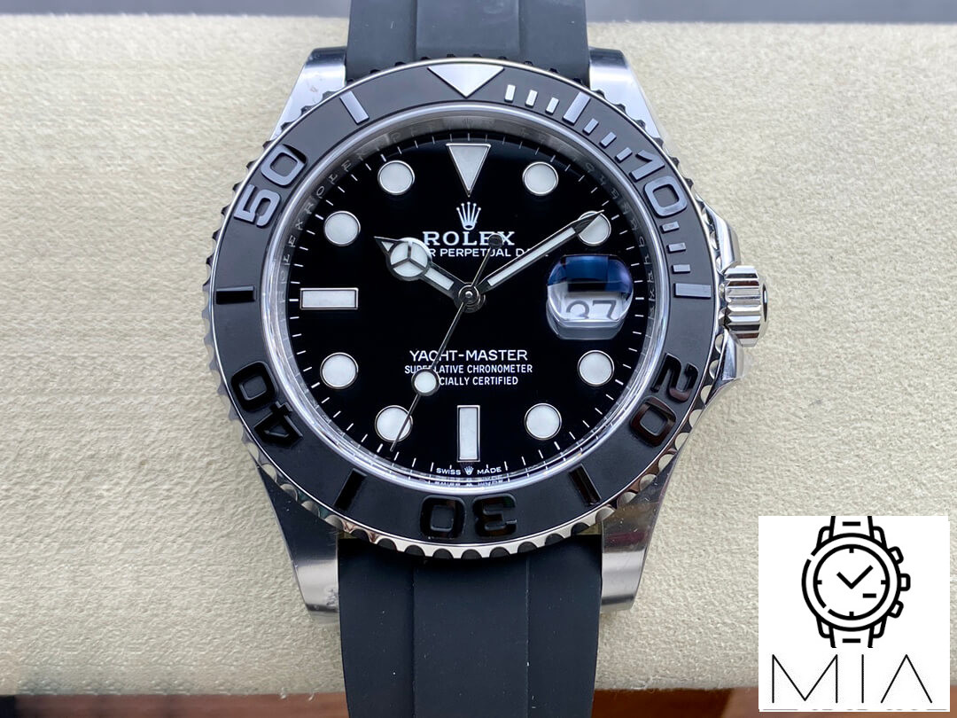 Rolex Yacht Master M226659-0002 Clean Factory Black Strap