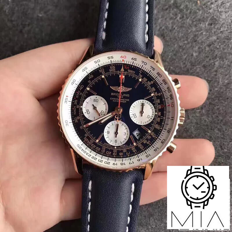 Breitling Navitimer 01 RB012012 JF Factory Blue Dial