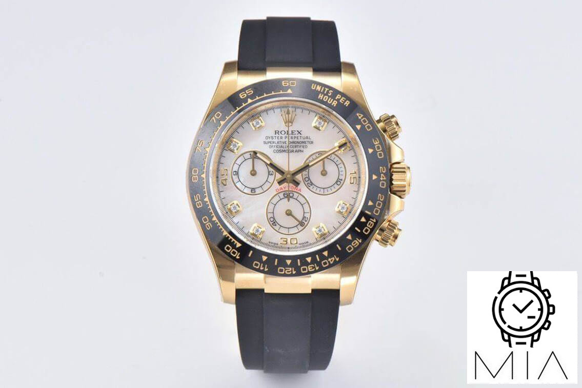Rolex Cosmograph Daytona 116518LN-0037 Clean Factory Black Rubber Strap