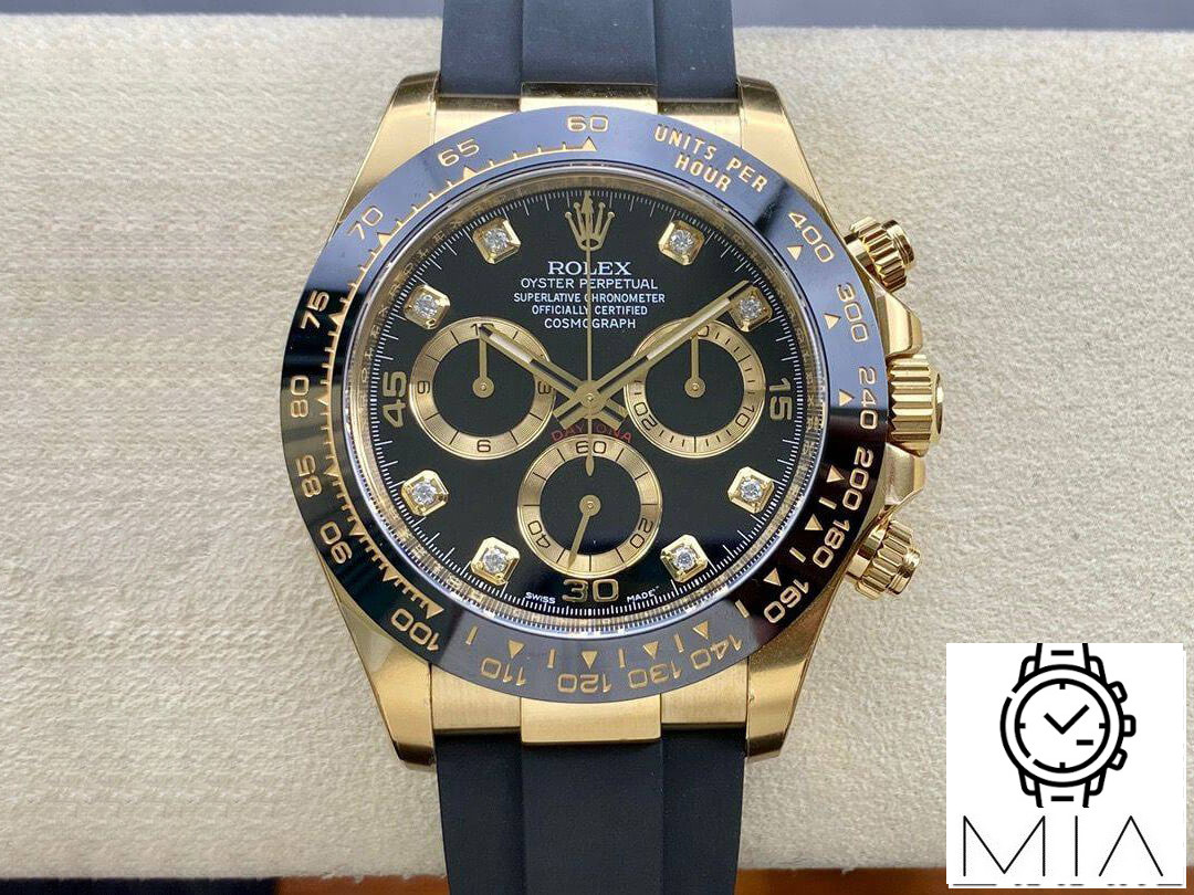 Rolex Cosmograph Daytona M116518ln-0078 Clean Factory Rubber Strap
