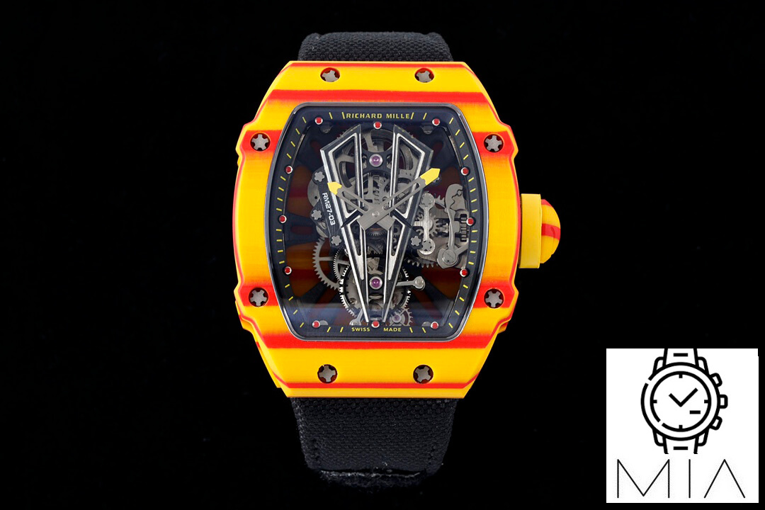 Richard Mille RM27-03 Rafael Nadal Tourbillon RM Factory Skeleton Dial