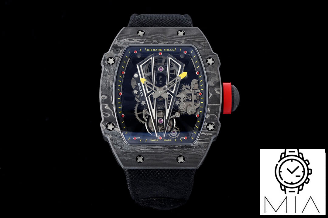 Richard Mille RM27-03 Rafael Nadal Tourbillon RM Factory Black Strap