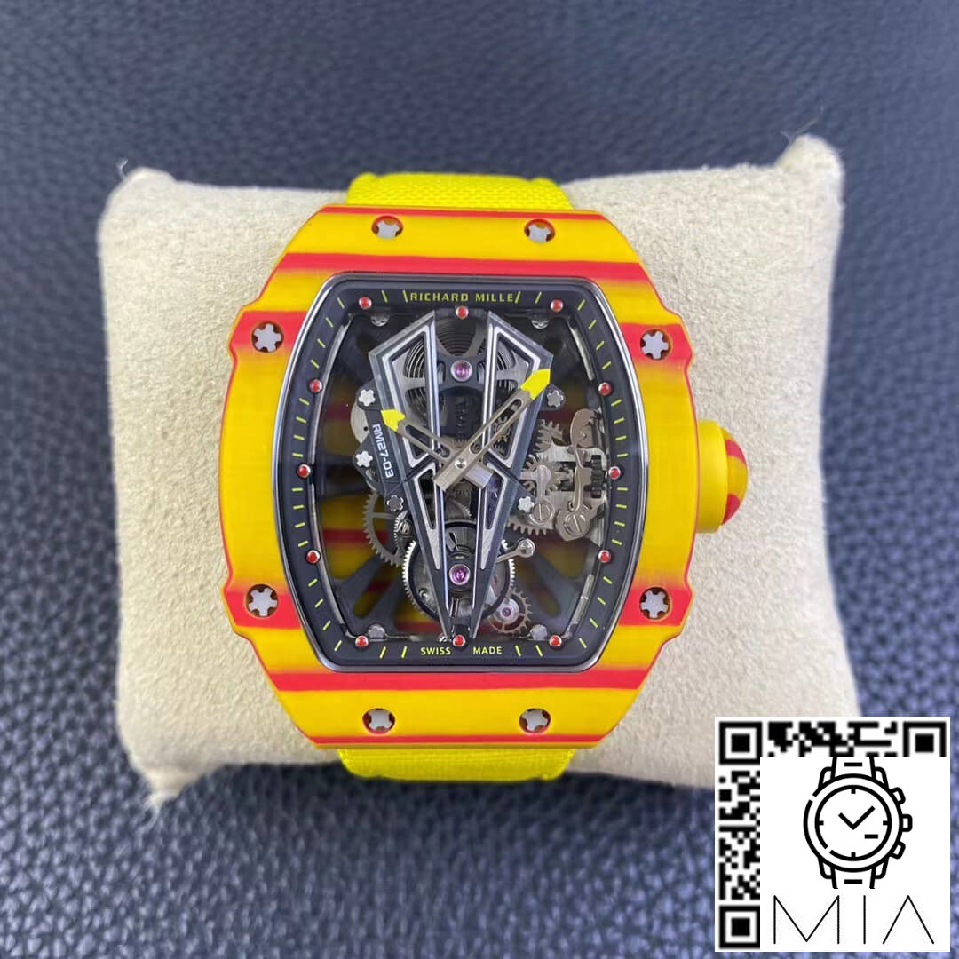 Richard Mille RM27-03 Rafael Nadal Tourbillon RM Factory Striped Bezel