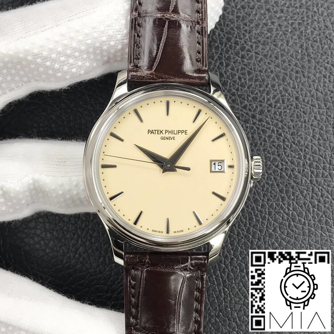 Patek Philippe Calatrava 5227G-001 3K Factory Brown Leather Strap