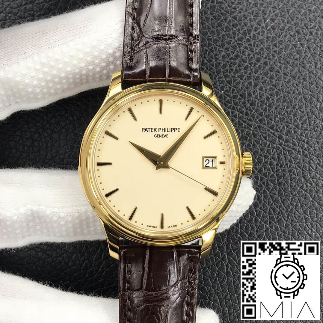 Patek Philippe Calatrava 5227J-001 3K Factory Leather Strap