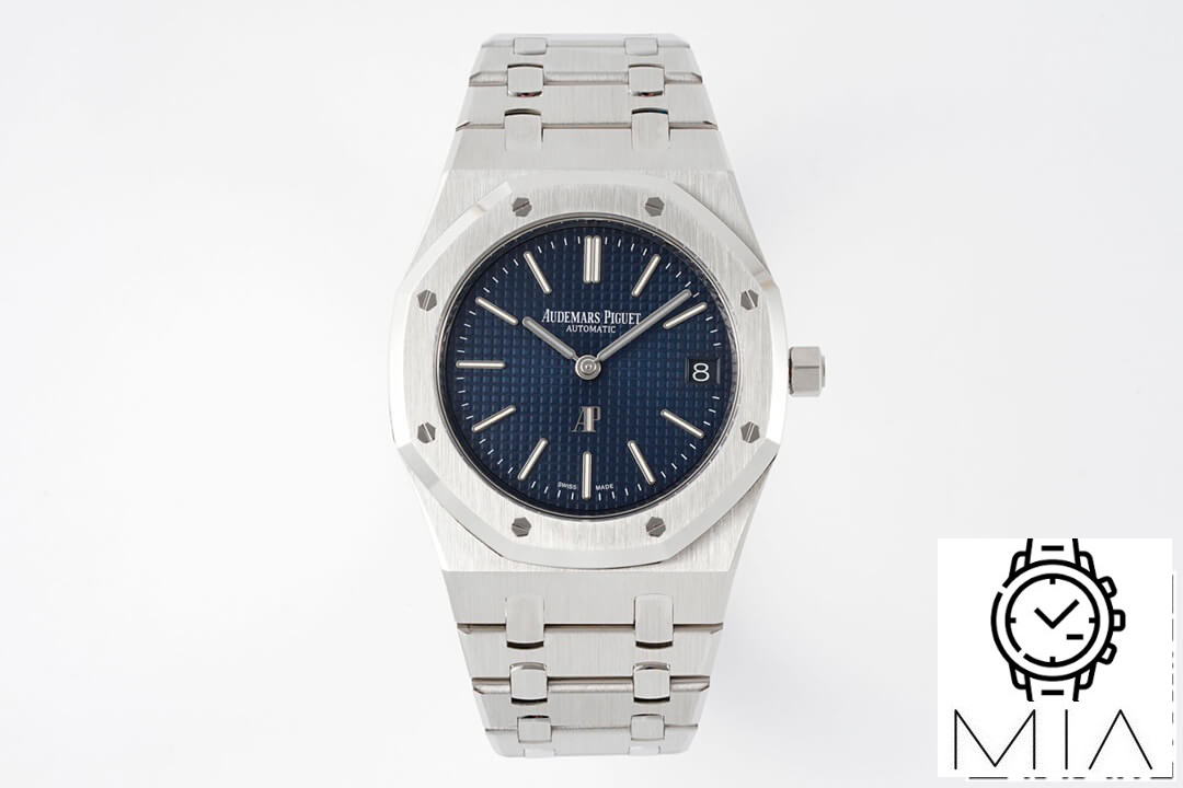 Audemars Piguet Royal Oak 16202ST.OO.1240ST.01 ZF Factory Blue Plaid Dial