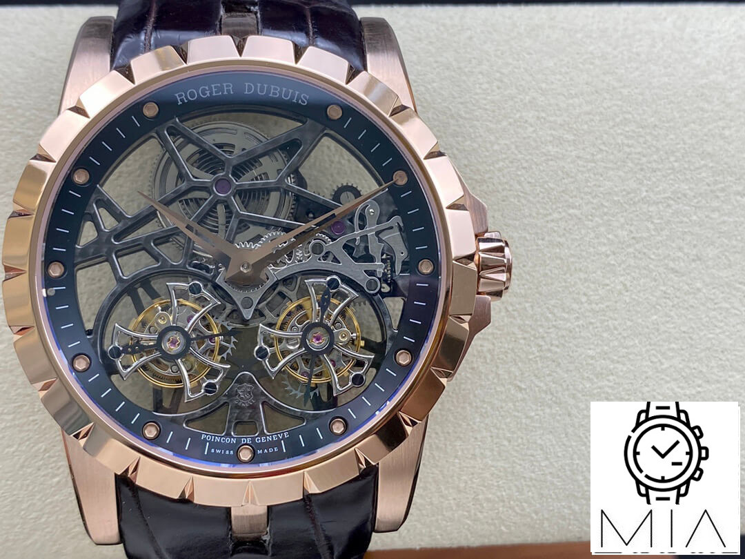 Roger Dubuis Excalibur RDDBEX0395 YS Factory Leather Strap