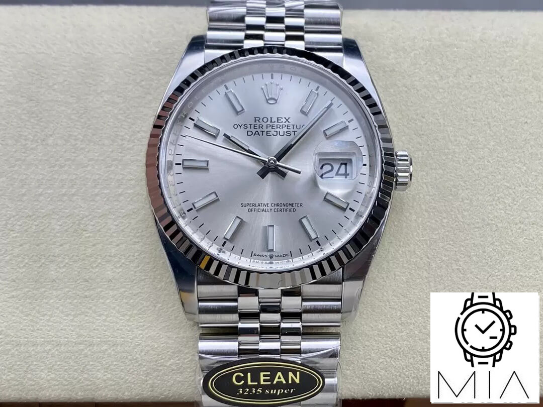 Rolex Datejust M126234-0013 36MM Clean Factory Stainless Steel Strap