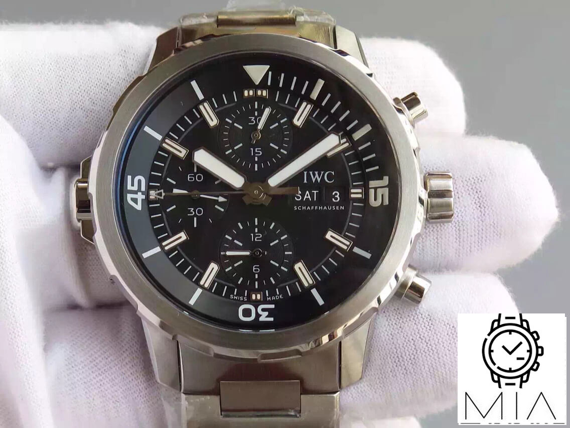 IWC Aquatimer IW376804 V6 Factory Black Dial