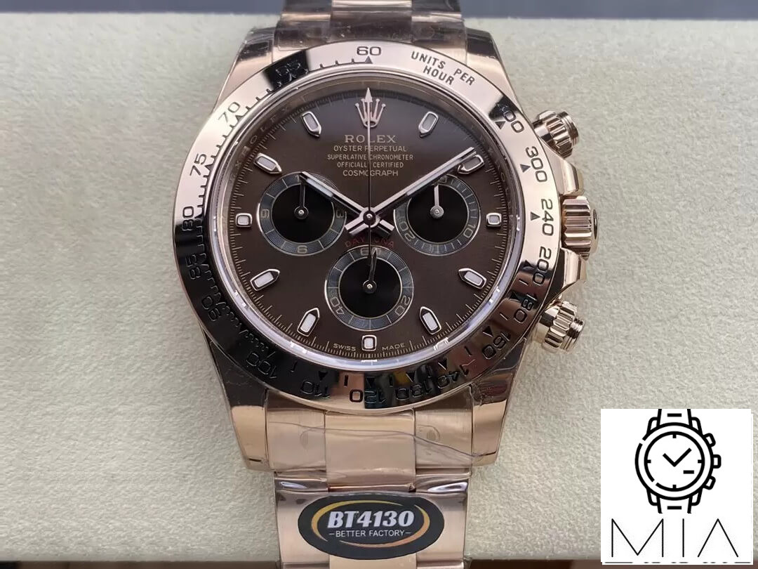 Rolex Daytona M116505-0013 BT Factory Gold Strap