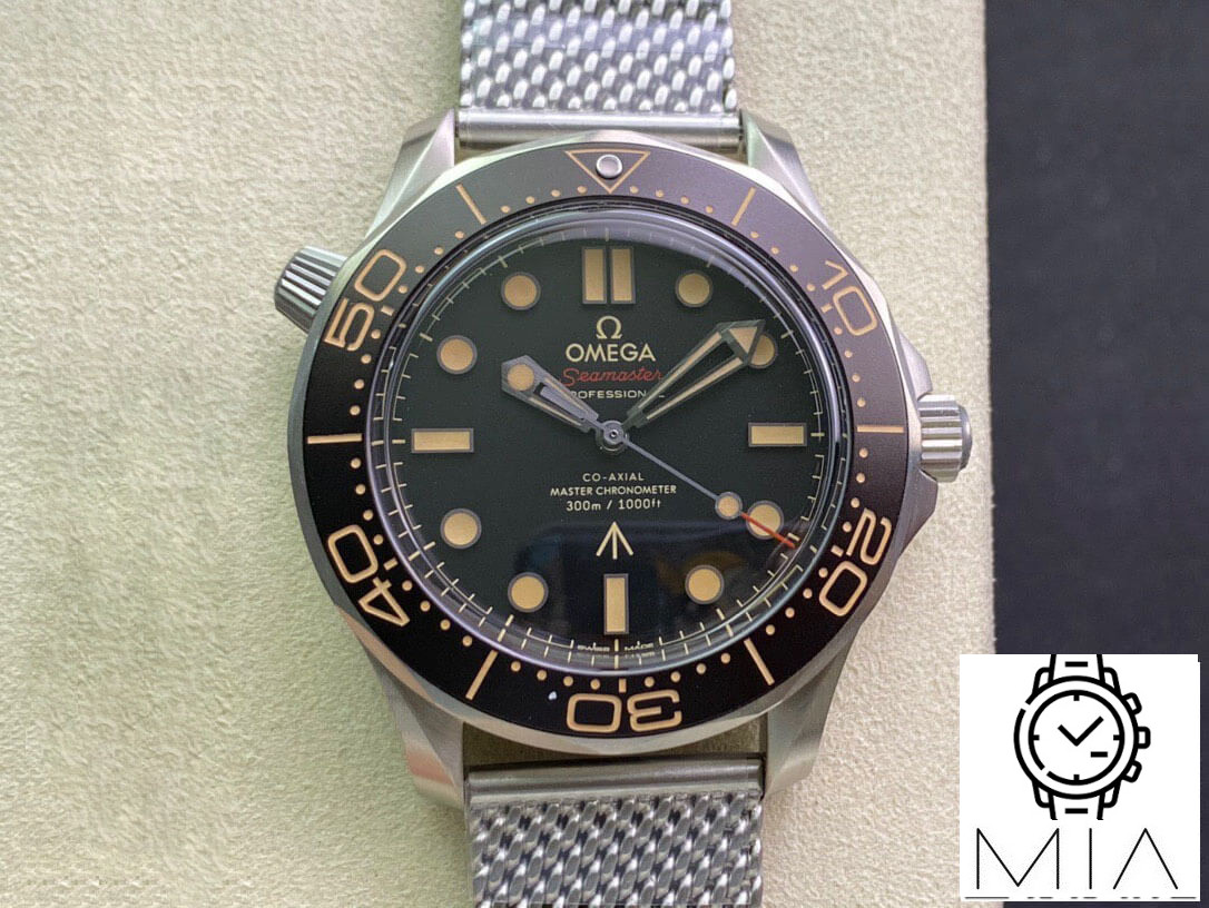 Omega Seamaster Diver 300M 007 Edition 210.90.42.20.01.001 OR Factory Black Bezel