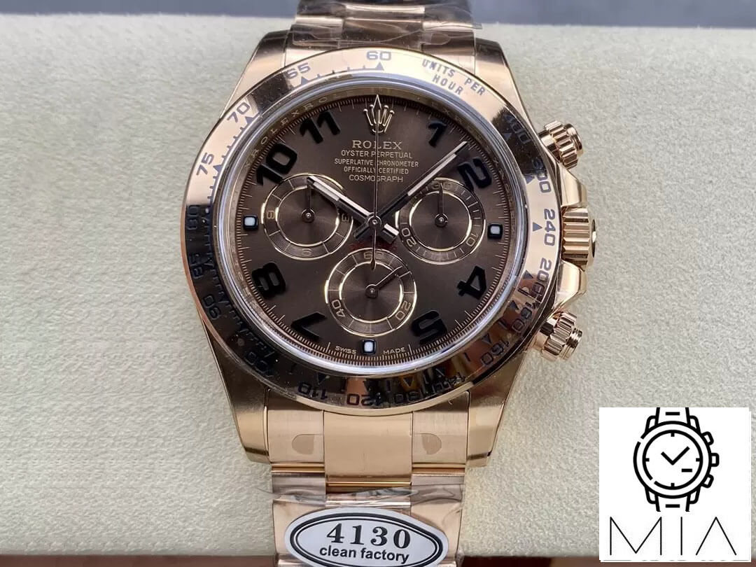 Rolex Cosmograph Daytona M116505-0011 Clean Factory Gold Stainless Steel Strap