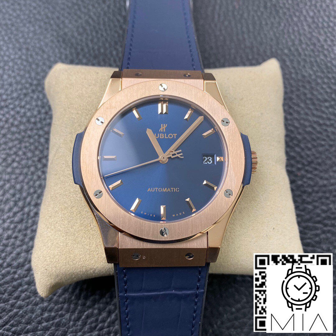 Hublot Classic Fusion 542.OX.7180.LR 42MM WWF Factory Blue Strap