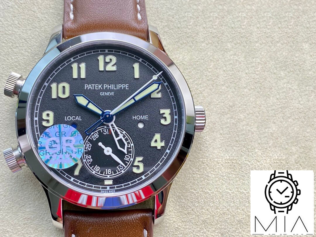 Patek Philippe Calatrava 5524G-001 GR Factory V2 Leather Strap