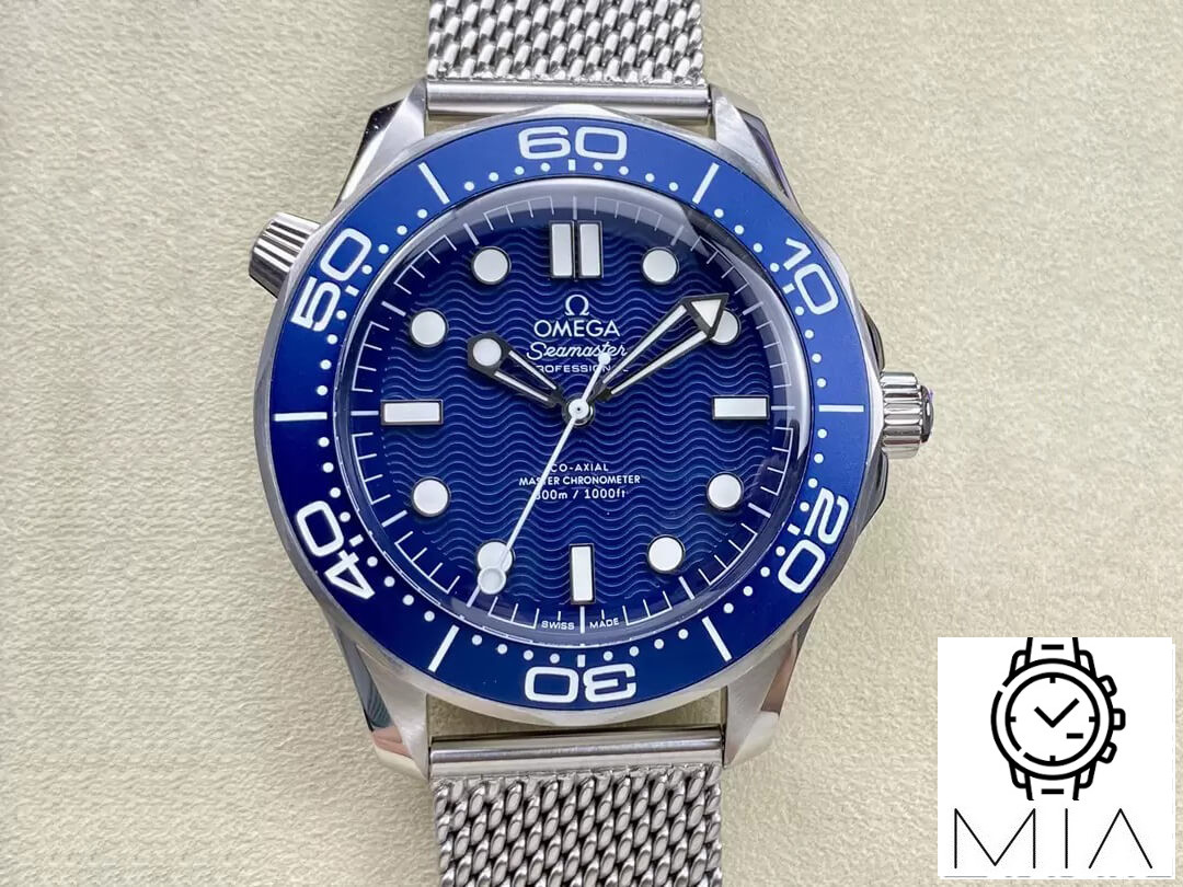 Omega Seamaster Diver 300M 210.30.42.20.03.002 VS Factory Blue Dial