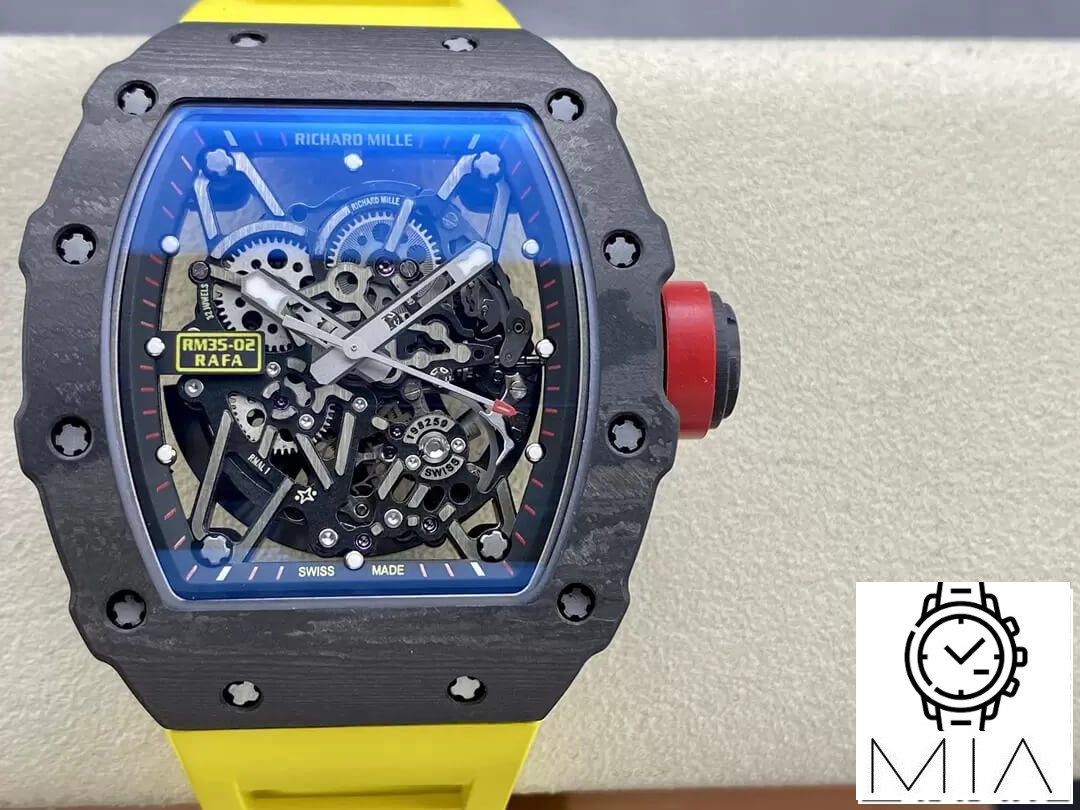 Richard Mille RM35-02 T+ Factory NTPT Rubber Strap
