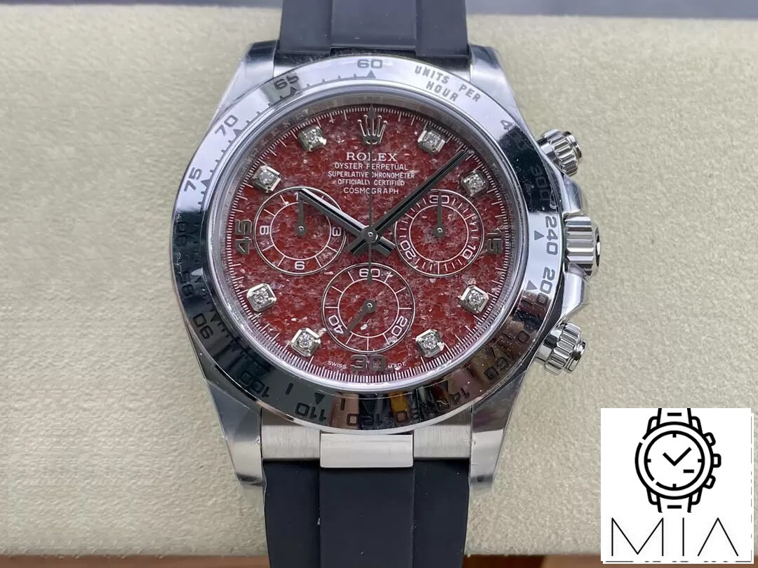 Rolex Cosmograph Daytona 116589 Clean Factory Black Strap