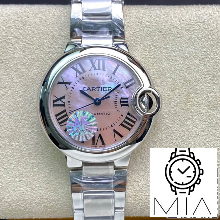 Ballon Bleu De Cartier 33MM AF Factory Stainless Steel Strap