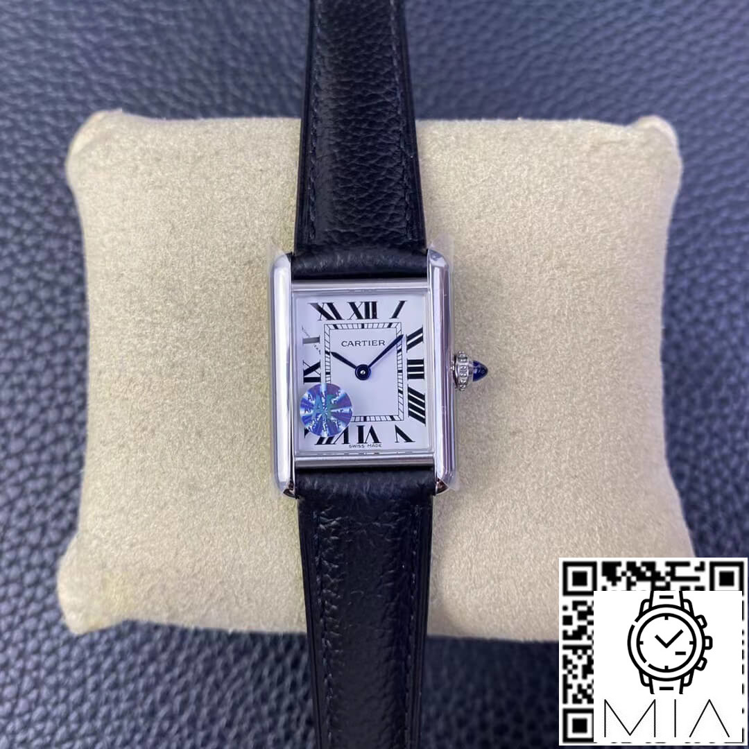 Cartier Tank WSTA0042 AF Factory White Dial