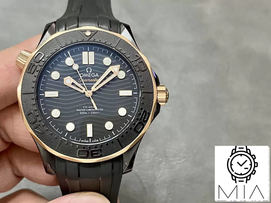 Omega Seamaster 210.62.44.20.01.001 VS Factory Rubber Strap