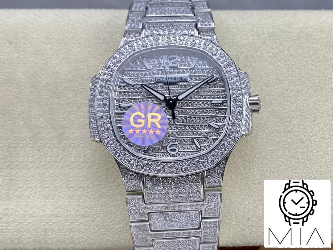 Patek Philippe Aquanaut 7118/1450G-001 GR Factory Diamond Case