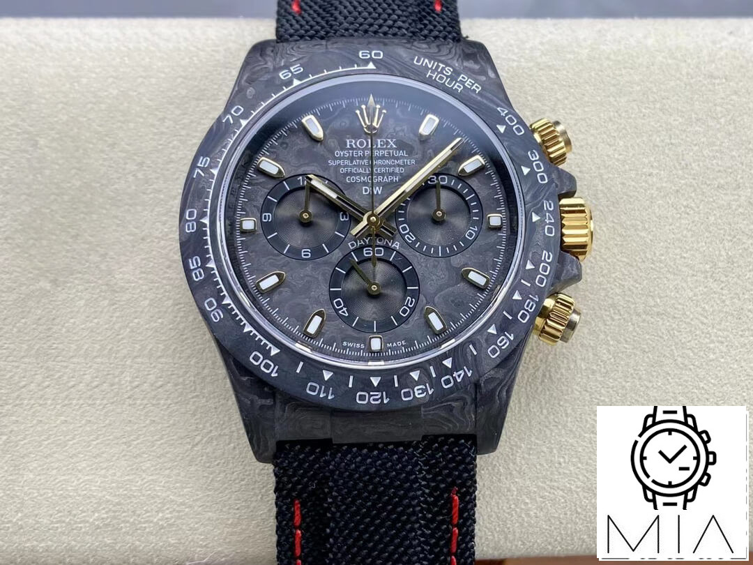 Rolex Daytona Cosmograph Diw Custom Version Carbon Fiber