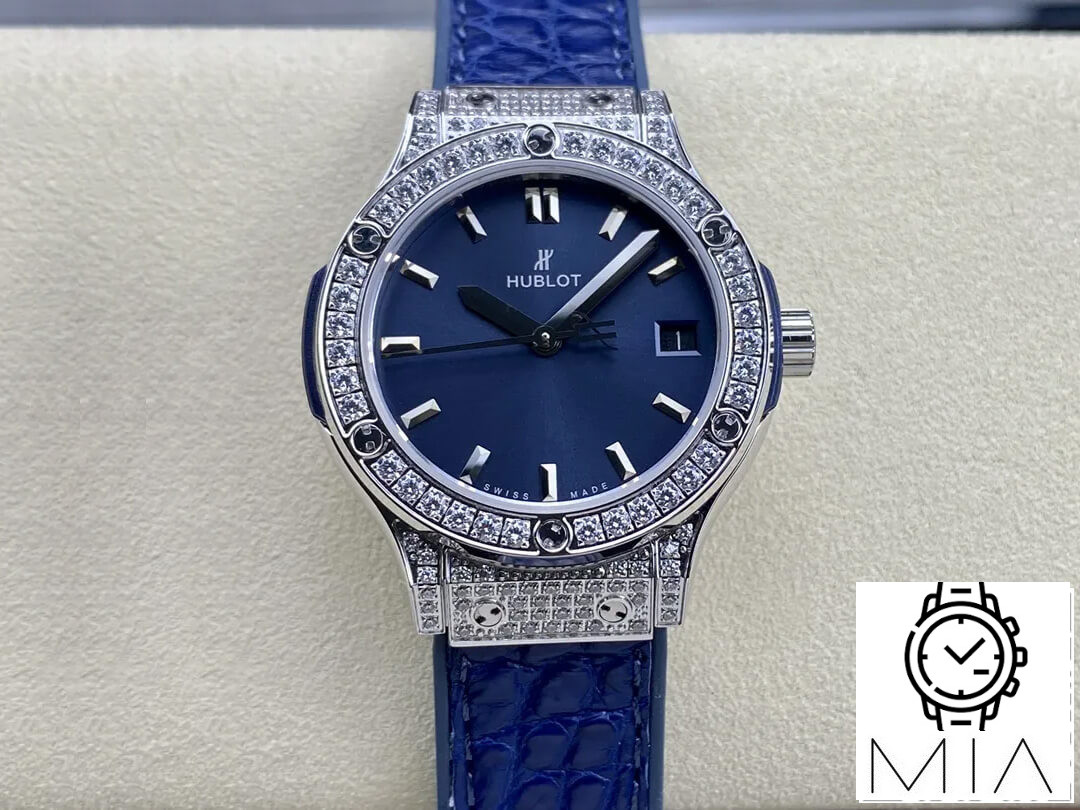 Hublot Classic Fusion 33MM Quartz HB Factory Blue Dial