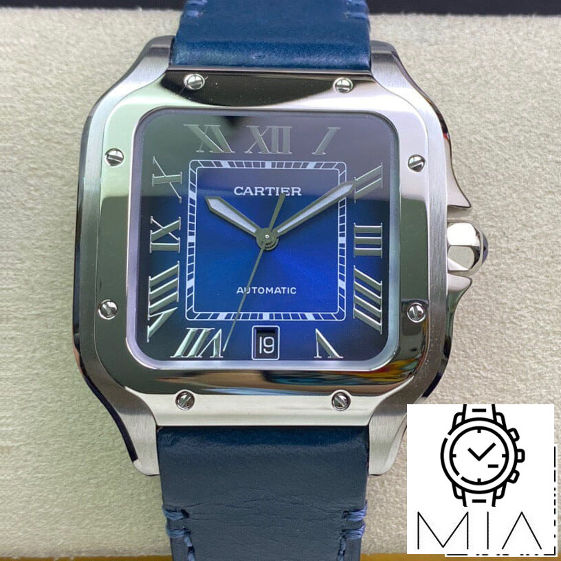 Cartier De Santos WSSA0030 BV Factory Stainless Steel Bezel