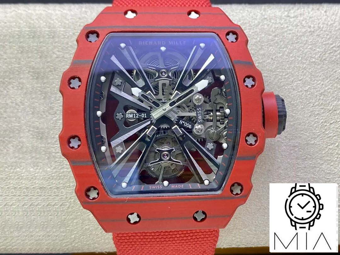 Richard Mille RM12-01 Tourbillon RM Factory Red Carbon Fiber