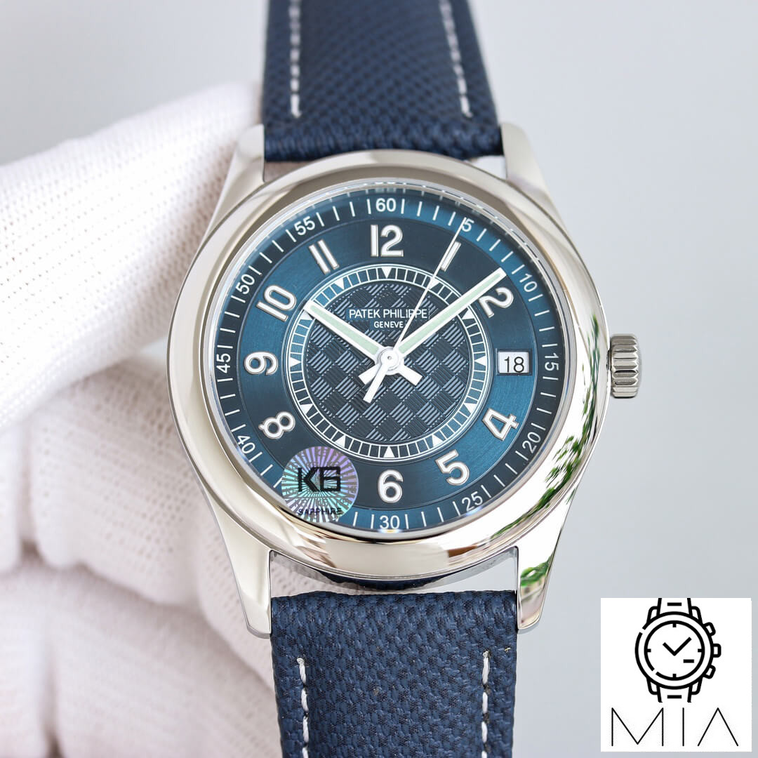 Patek Philippe Calatrava 6007A-001 GS Factory Blue Strap