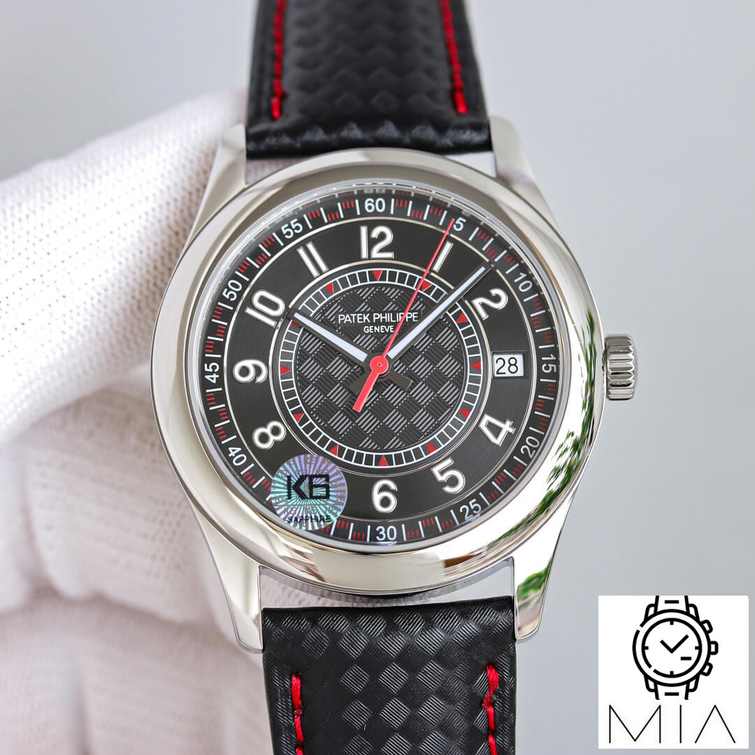 Patek Philippe Calatrava 6007G-010 GS Factory Black Strap