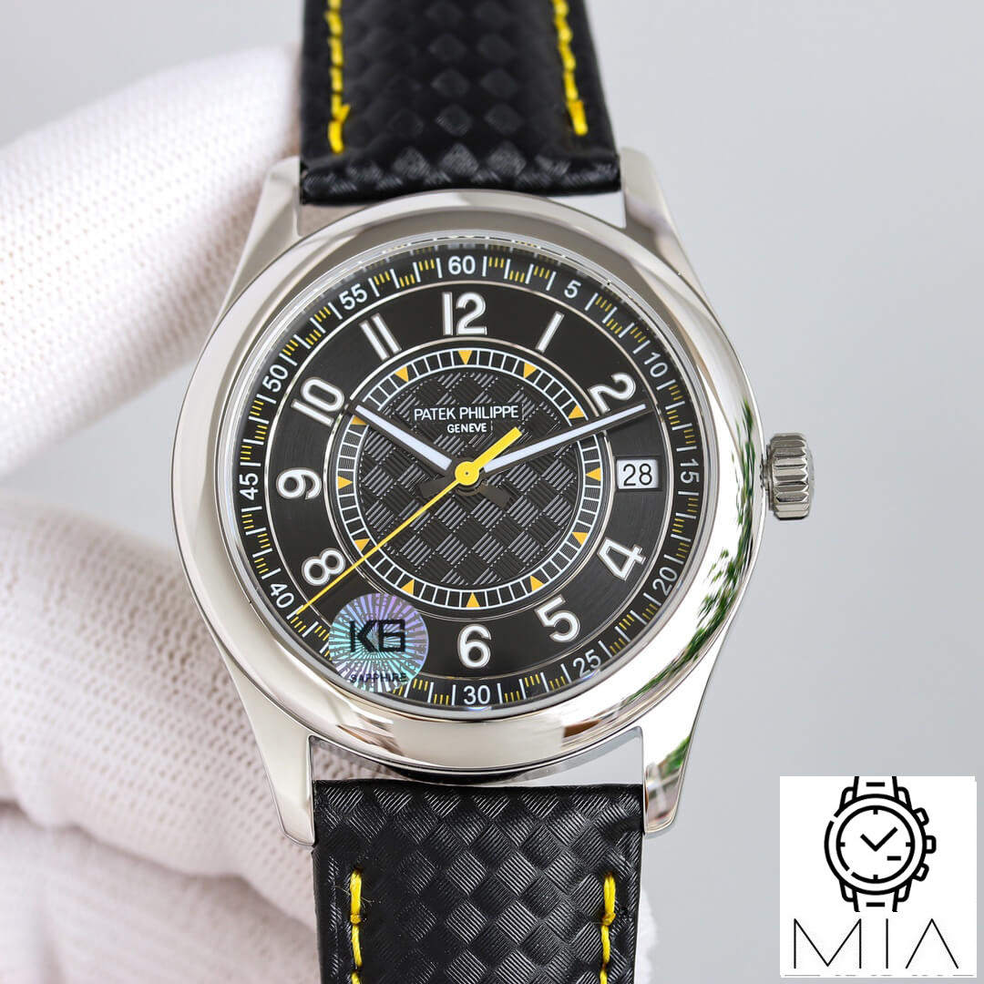 Patek Philippe Calatrava 6007G-001 GS Factory Black Dial
