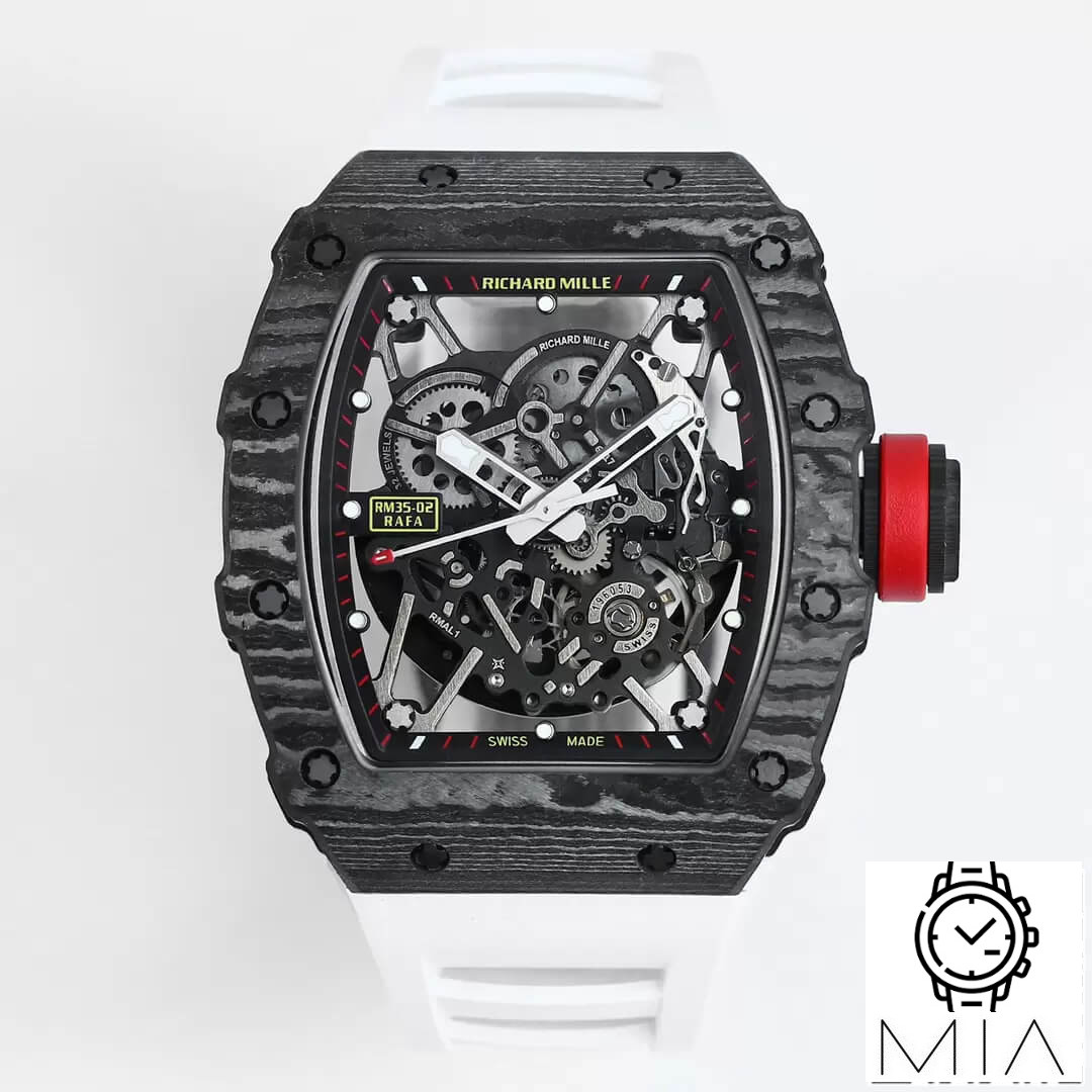 Richard Mille RM35-02 BBR Factory Carbon Fiber Black Bezel